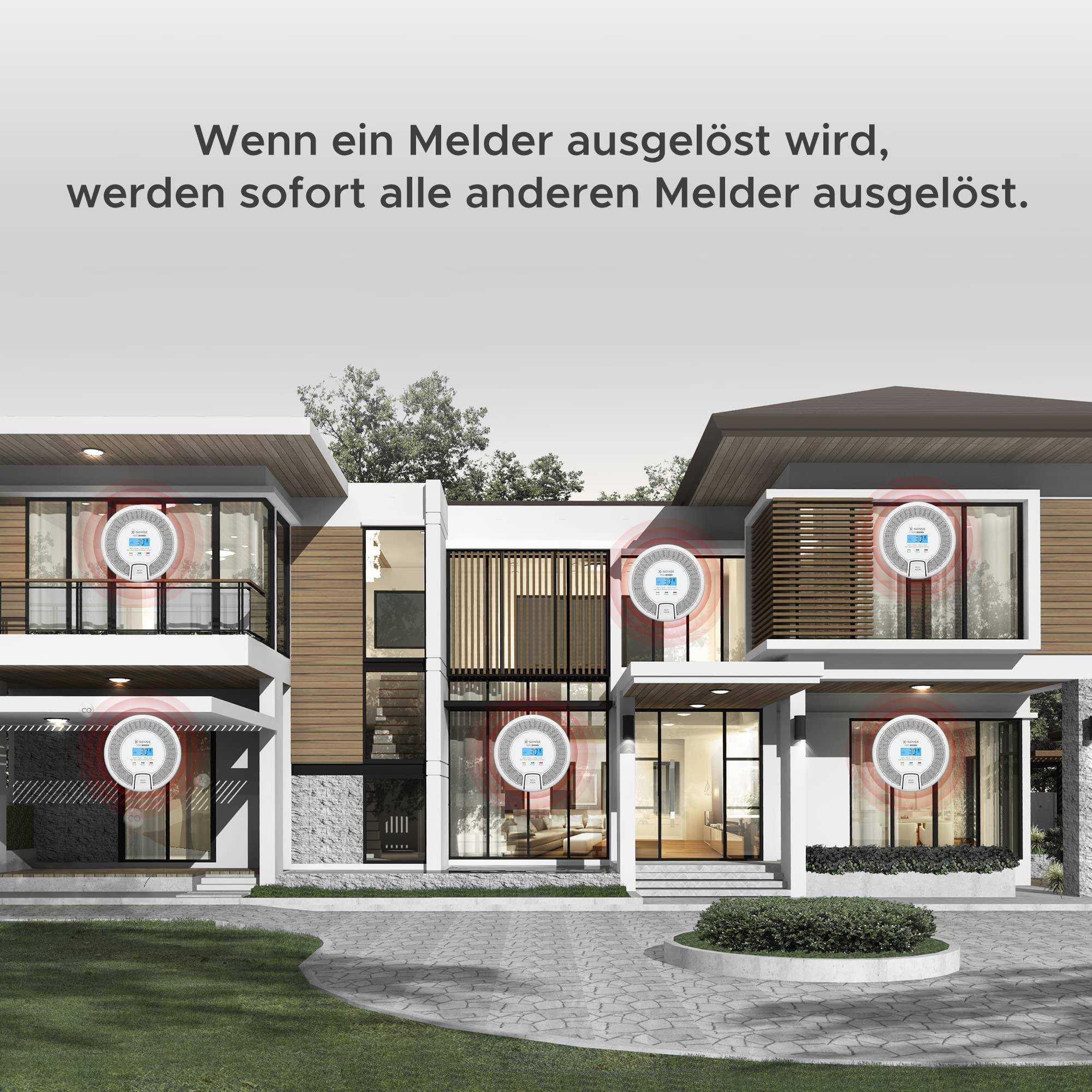 X-Sense CO03D-W Funk-Vernetzbarer Kohlenmonoxidmelder - Sichere Vernetzung für umfassenden CO-Schutz Mesch Shop X-Sense CO03D-W Funk-Vernetzbarer Kohlenmonoxidmelder - Sichere Vernetzung für umfassenden CO-Schutz Mesch Shop
